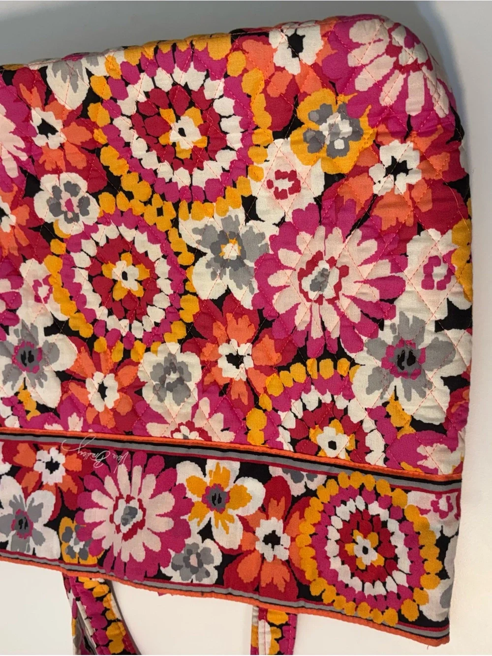 Vera Bradley Pixie Blooms Quilted Tote NWOT